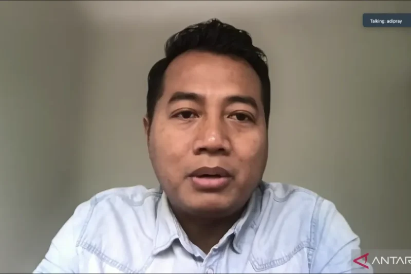 Tangkapan layar Direktur Eksekutif Parameter Politik Indonesia Adi Prayitno dalam rilis hasil survei bertajuk, “Peta Politik Terkini Pilkada Jawa Tengah 2024 Pasca-Ganjar Pranowo” disiarkan secara daring, dipantau dari Jakarta, Kamis (22/6/2023). ANTARA/Putu Indah Savitri
