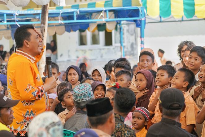 Kunjungan Kerja Gubernur Ansar Ahmad ke Desa Cempa, Kecamatan Bakung Serumpun.
(foto: diskominfo kepri)