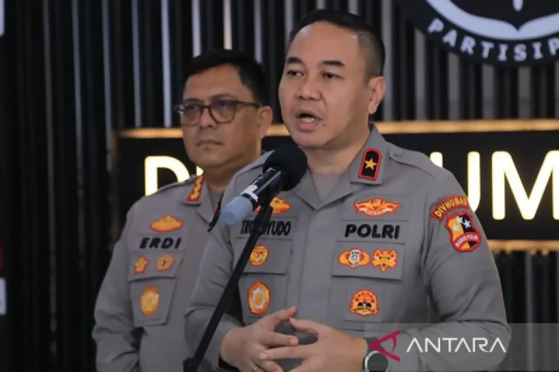 Karopenmas Divisi Humas Polri Brigjen Pol. Trunoyudo Wisnu Andiko. ANTARA/HO-Polri/pri.
